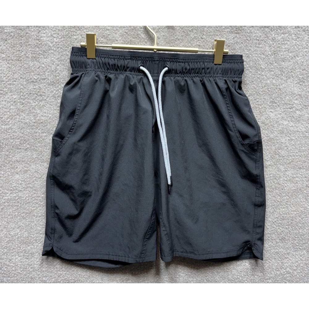 BYLT Active Athletic Shorts Men Large Black 6.5" Linerless Athleisure EUC Sports